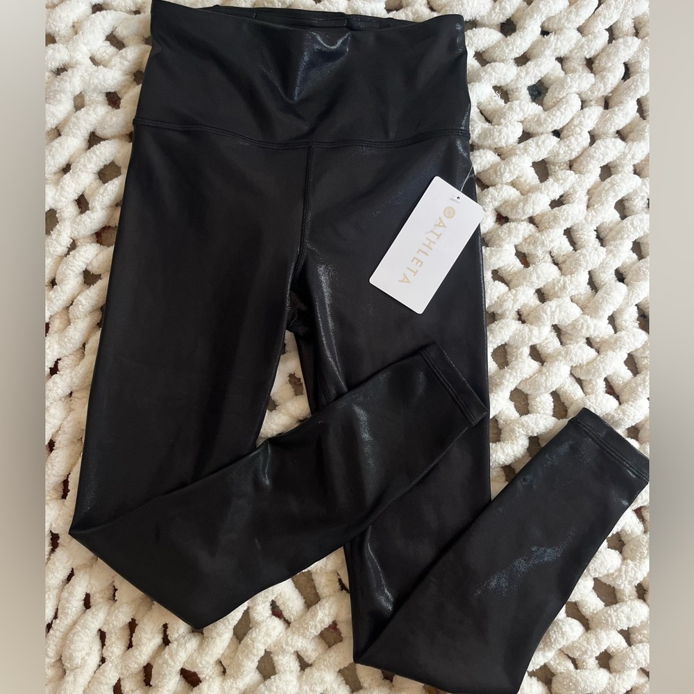 NWT Athleta elation shine tight legging